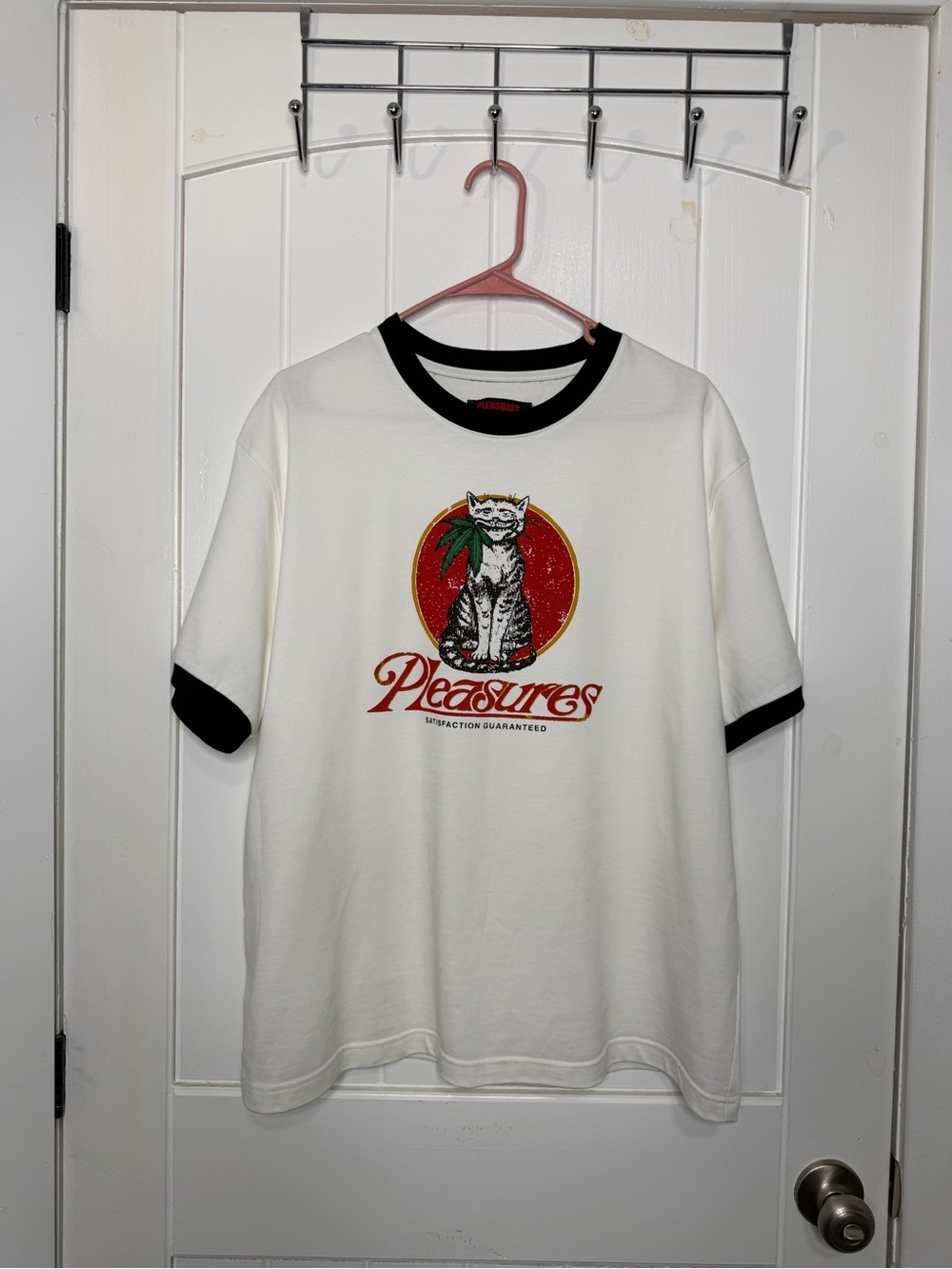 Pleasures Cat Heavyweight Ringer T-Shirt